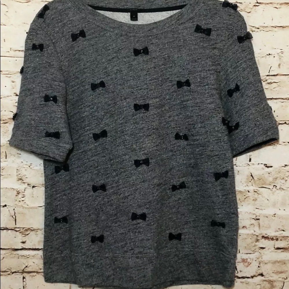 J Crew Bow Sweater
